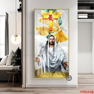 File tranh gốc Tranh treo pha lê gương FT 61578 (sắc nét từng chi tiết)