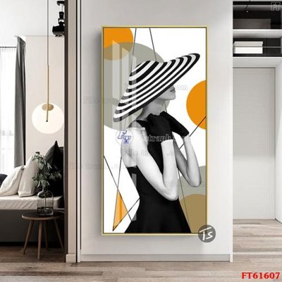 File ảnh Tranh treo pha lê gương FT 61607 (gốc) in Hiflex