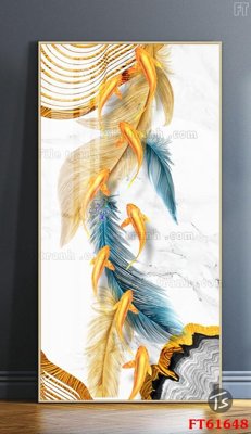 File tranh gốc Tranh treo pha lê gương FT 61648 (bản đẹp) độc quyền