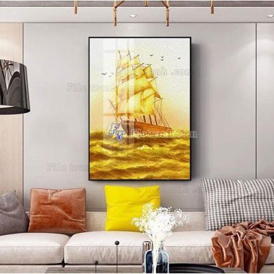 Download file gốc File tranh hiện đại pha lê gương FT623 (in lụa) nghệ thuật