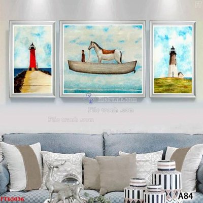 File PSD Tranh treo pha lê gương FT63036 (gốc) cho designer