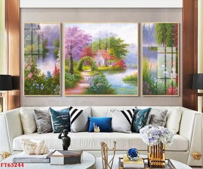 Hình ảnh gốc Tranh treo pha lê gương FT63244 (để in khổ lớn)