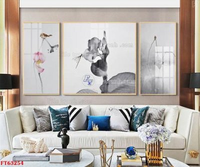 File in ấn Tranh treo pha lê gương FT63254 (bản gốc) sắc nét