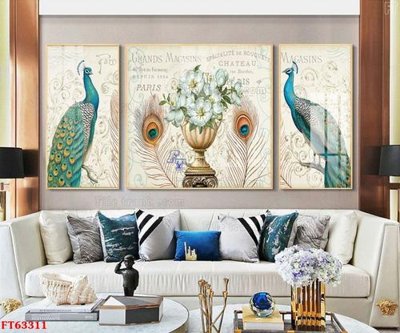 File tranh Tranh treo pha lê gương FT63311 (gốc) in vải canvas