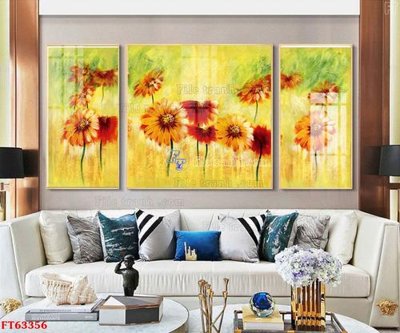 File tranh Tranh treo pha lê gương FT63356 (gốc) in vải canvas