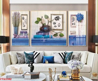 File in trần Tranh treo pha lê gương FT63382 (file gốc) chủ đề vũ trụ