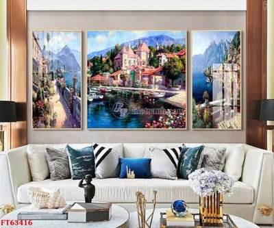 File gốc Tranh treo pha lê gương FT63416 (in mica) làm quà tặng