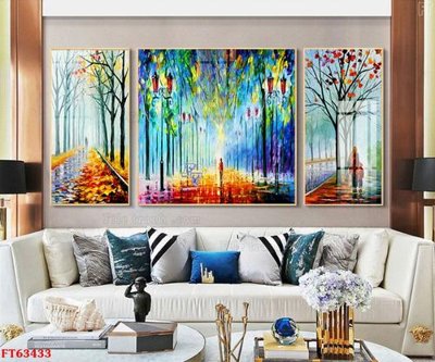 File gốc Tranh treo pha lê gương FT63433 (in ấn) màu sắc trung thực