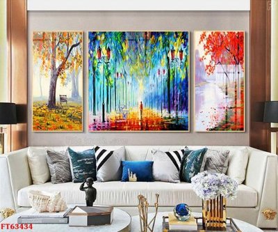 File PSD Tranh treo pha lê gương FT63434 (gốc) cho in quảng cáo