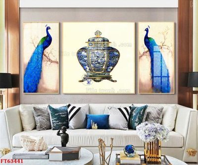 File gốc Tranh treo pha lê gương FT63441 (ảnh chi tiết) để in lụa