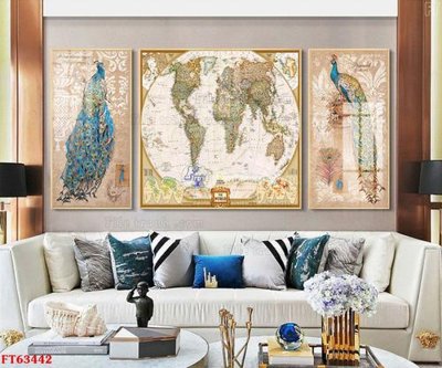 File gốc in ấn Tranh treo pha lê gương FT63442 độ phân giải cao