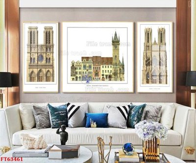 File tranh Tranh treo pha lê gương FT63461 (gốc) chủ đề tĩnh vật