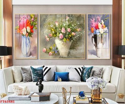 File ảnh Tranh treo pha lê gương FT63481 (gốc) in PP, decal