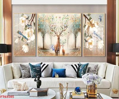 File PSD Tranh treo pha lê gương FT63505 (bản gốc) độ phân giải cao