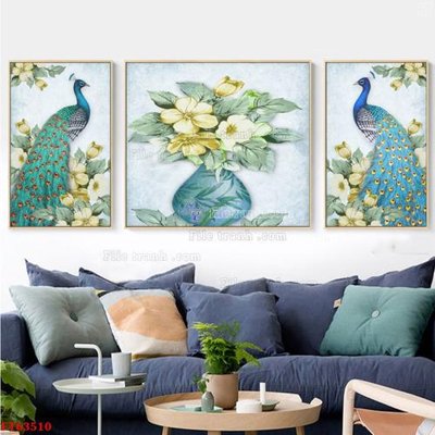 File gốc in ấn Tranh treo pha lê gương FT63510 chất lượng vượt trội