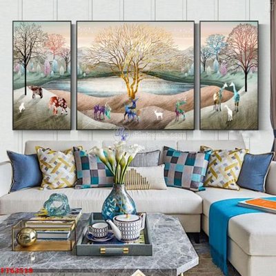 File gốc Tranh treo pha lê gương FT63518 (PNG) nền trong suốt