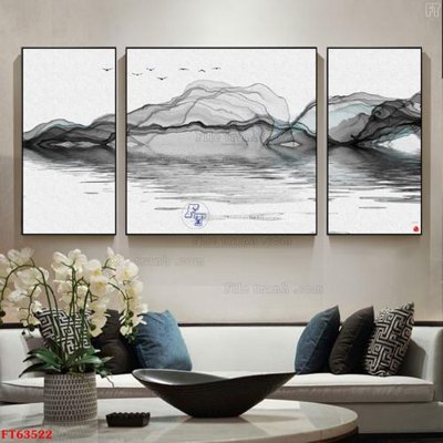 File tranh Tranh treo pha lê gương FT63522 (gốc) chủ đề thành phố