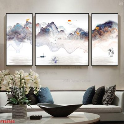 File PSD Tranh treo pha lê gương FT63535 (bản gốc) chất lượng nhất