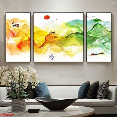 File gốc Tranh treo pha lê gương FT63539 (ảnh rõ nét) để in