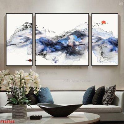 File in trần Tranh treo pha lê gương FT63541 (bản gốc) 5D