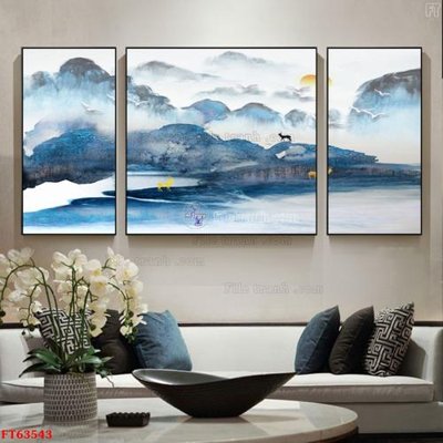 Tải file gốc Tranh treo pha lê gương FT63543 (bản PSD) gốc