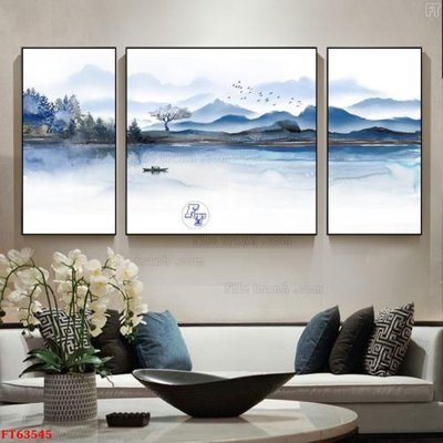 File gốc Tranh treo pha lê gương FT63545 (PSD/TIFF) độ phân giải cao