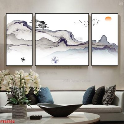 Download file gốc Tranh treo pha lê gương FT63552 (in mica) 3D