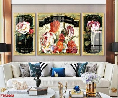 File ảnh Tranh treo pha lê gương FT63602 (gốc) in standee