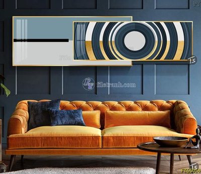 File gốc Tranh treo tường lồng ghép hiện đại FT65014 (bản quyền) cho in ấn