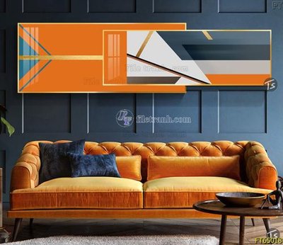 File gốc Tranh treo tường lồng ghép hiện đại FT65018 (phong cách) cổ điển