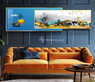 File gốc in ấn Tranh treo tường lồng ghép hiện đại FT65034 chất lượng vượt trội