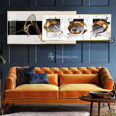 File tranh Tranh treo tường lồng ghép hiện đại FT65050 (gốc) chủ đề trừu tượng