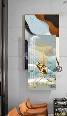 Mua file ảnh gốc Tranh treo tường lồng ghép hiện đại FT65106 (chất lượng cao)