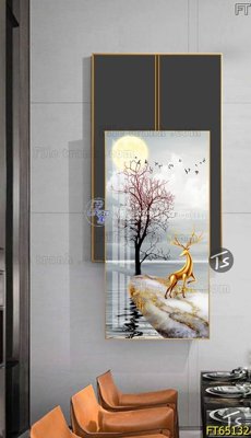 File gốc Tranh treo tường lồng ghép hiện đại FT65132 (thiết kế) độc quyền