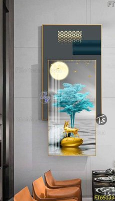 File tranh PSD Tranh treo tường lồng ghép hiện đại FT65133 chất lượng cao