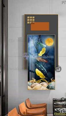 Tải file gốc Tranh treo tường lồng ghép hiện đại FT65161 dùng cho in ấn