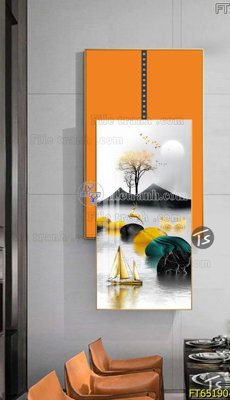 Tải file Tranh treo tường lồng ghép hiện đại FT65190 (gốc) in trên mọi chất liệu