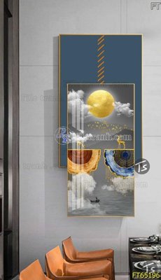 Ảnh mô tả file gốc in mica Tranh treo tường lồng ghép hiện đại FT65196