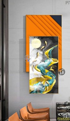 File tranh trang trí Tranh treo tường lồng ghép hiện đại FT65200 (tải file gốc)