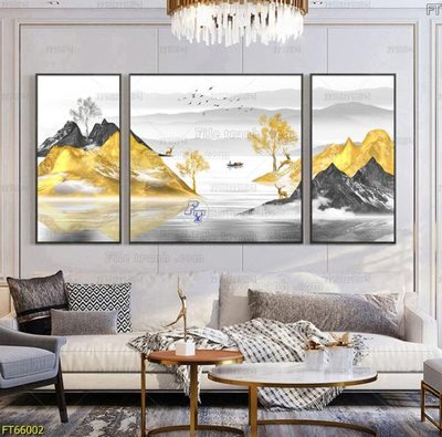 File gốc Tranh treo pha lê gương FT66002 (ảnh chi tiết) để in ấn