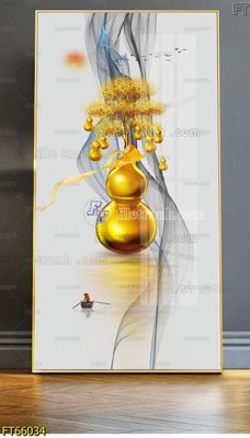 File tranh Tranh treo pha lê gương FT66034 (gốc) phong cách tối giản