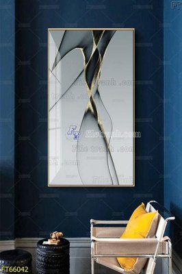 File tranh Tranh treo pha lê gương FT66042 (gốc) chủ đề tĩnh vật