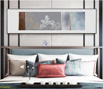 File tranh gốc Tranh treo pha lê gương FT66055 (bản quyền) độc đáo