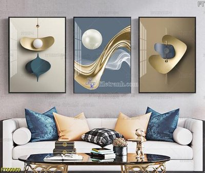 Tải về hình ảnh gốc Tranh treo pha lê gương FT66069 sắc nét