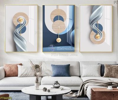 File gốc Tranh treo pha lê gương FT66071 (trang trí) cho phòng khách