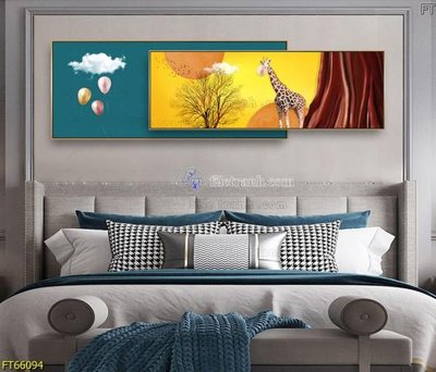 Download file tranh PSD Tranh treo pha lê gương FT66094 để chỉnh sửa