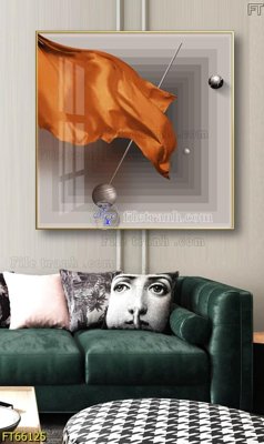 Chi tiết file ảnh Tranh treo pha lê gương FT66125 sắc nét