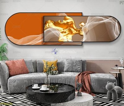 File gốc Tranh treo pha lê gương FT66176 (phiên bản chuẩn) để in ấn