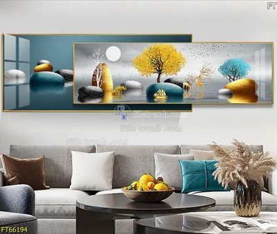 File PSD Tranh treo pha lê gương FT66194 (bản gốc) chất lượng nhất