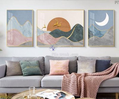 Tải file gốc Tranh treo pha lê gương FT66211 (bản PSD) đầy đủ layer